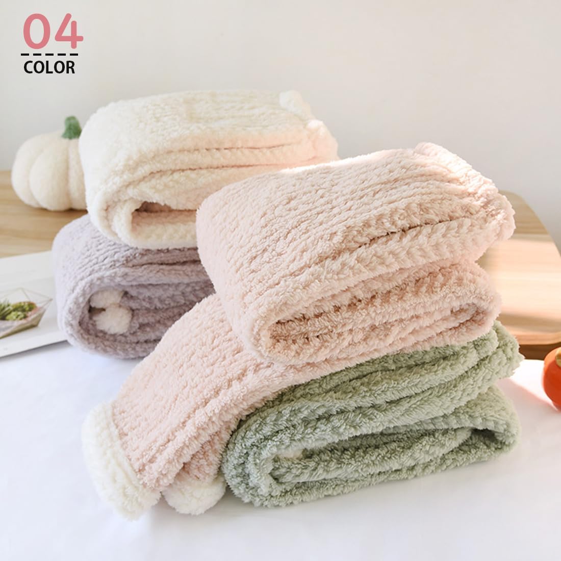 [Naynfenl] ルームパンツ 秋冬 レディース もこもこ 暖かい パンツ 部屋着 裏起毛 ルームウェア ボトムス 女性 可愛い 長ズボン 家着 ふわふわ ロングパンツ ポケット付き 4色展開